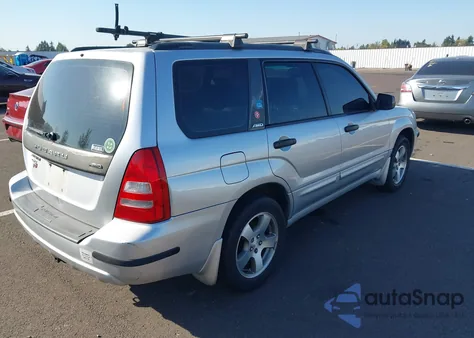 2004 Subaru Forester 2.5Xs z USA, uszkodzony, nr VIN JF1SG65684H737545